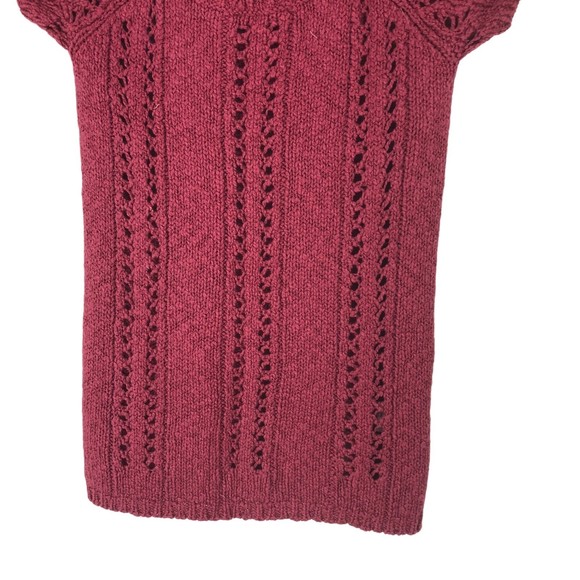 Vintage Old Navy Crochet Knit Sweater, Tunic, Swim Cover sz L - Picture 4 of 6